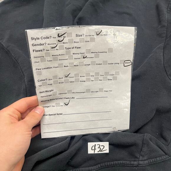 Nike Black Women Medium Sportswear French Terry Lace Up Swoosh Sweatshirt Hoodie - Picture 10 of 10